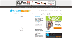 Desktop Screenshot of healthcracker.com